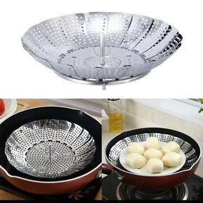 Multi-Purpose Stainless Steel Steamer Basket