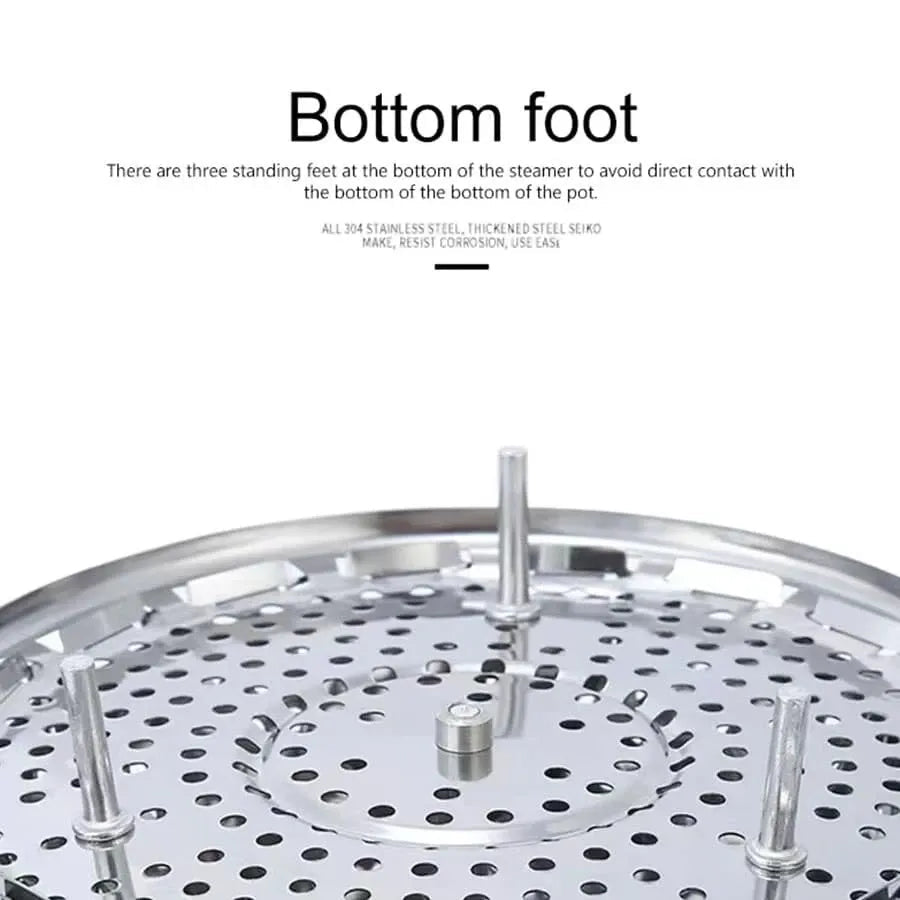 Multi-Purpose Stainless Steel Steamer Basket