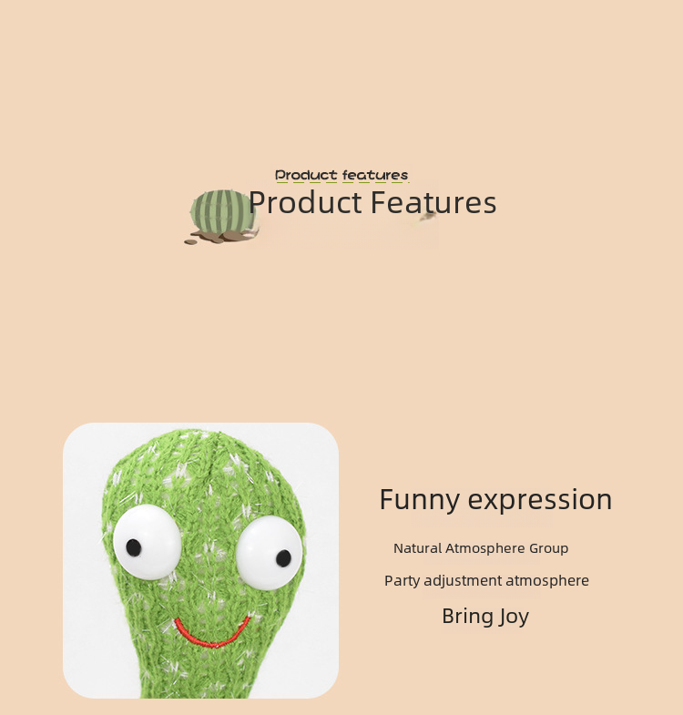 Dancing Cactus Talking Toy - ROWLX.STORE