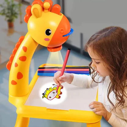 Giraffe Projection Painting Table - ROWLX.STORE