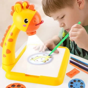 Giraffe Projection Painting Table - ROWLX.STORE