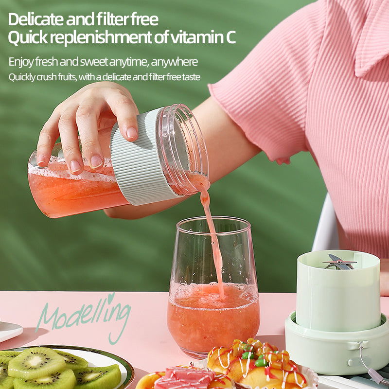 Portable Juicer Blender with Straw - ROWLX.STORE