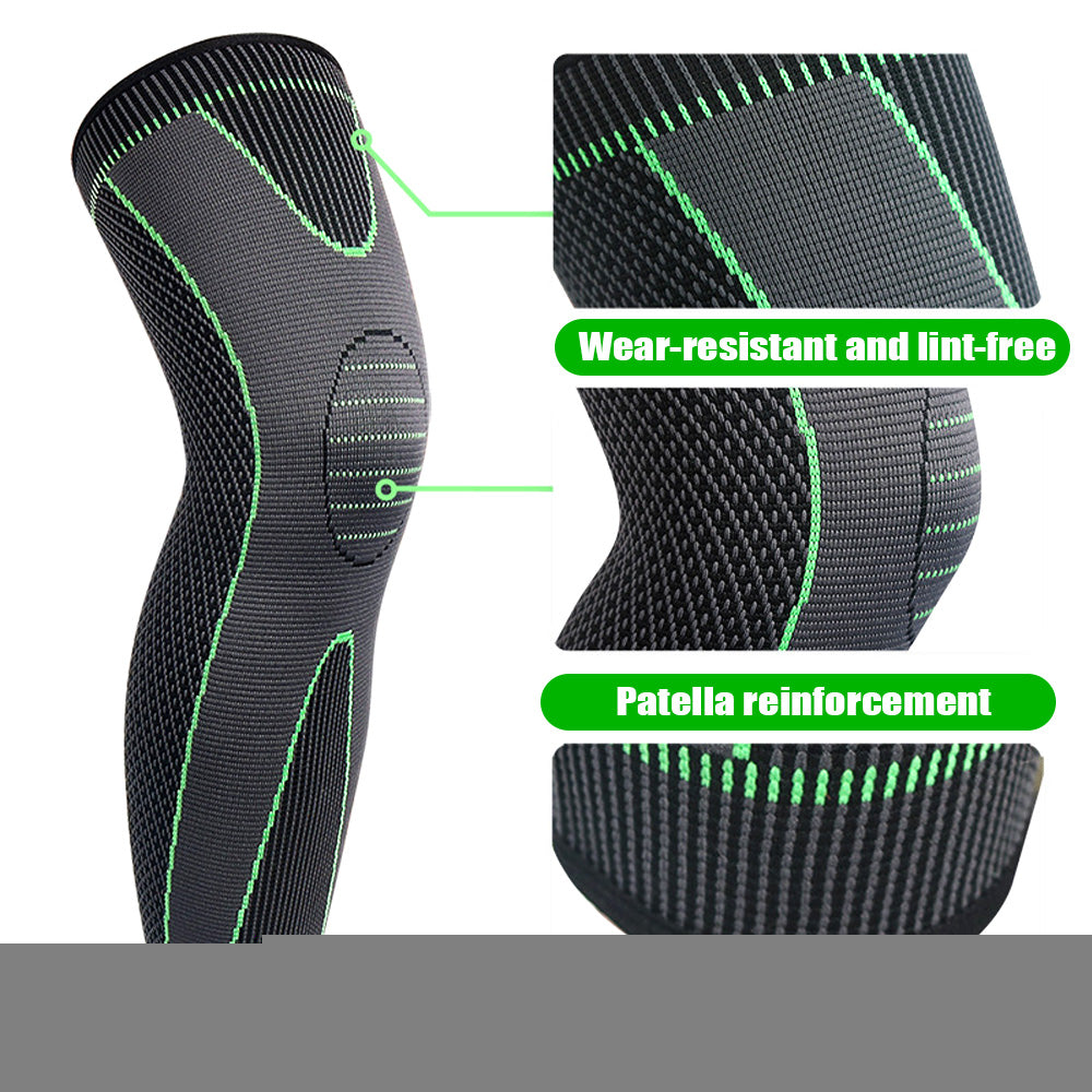 Full-Length Knee Support for Pain Relief